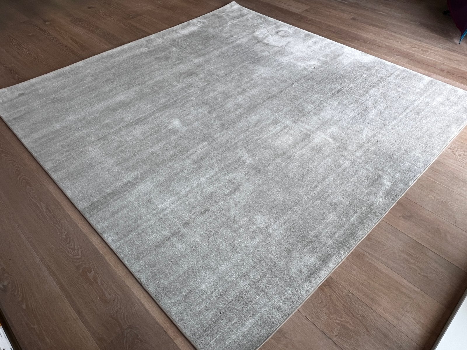 Van Besouw vloerkleed beige/zand. 2.75  x2.75 (als nieuw), Ophalen, Beige, Zo goed als nieuw, 200 cm of meer
