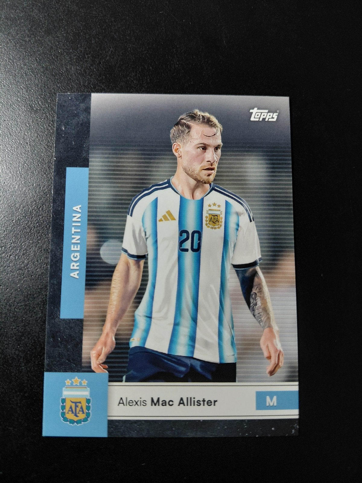 alexis mac allister (argentinie) topps team set, Ophalen of Verzenden, Nieuw, Buitenlandse clubs, Spelerskaart