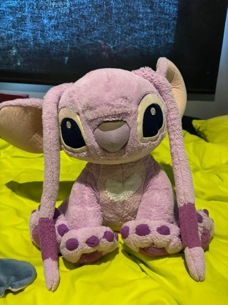 Angel van lilo & stitch disneyland paris, Ophalen, Zo goed als nieuw, Actiefiguur of Pop