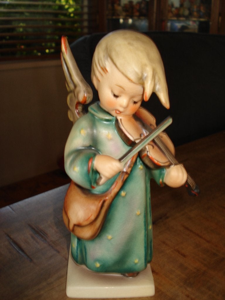 Hummel beeldje: Engel met viool (CELESTIAL MUSICIAN) 1964, Ophalen of Verzenden, Zo goed als nieuw, Hummel