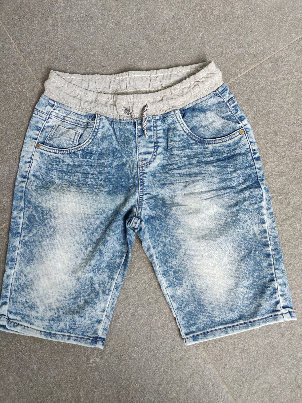 Korte spijkerbroek Chapter Young maat 158, Kinderen en Baby's, Kinderkleding | Maat 158, Broek, Gebruikt, Chapter Young, Ophalen of Verzenden