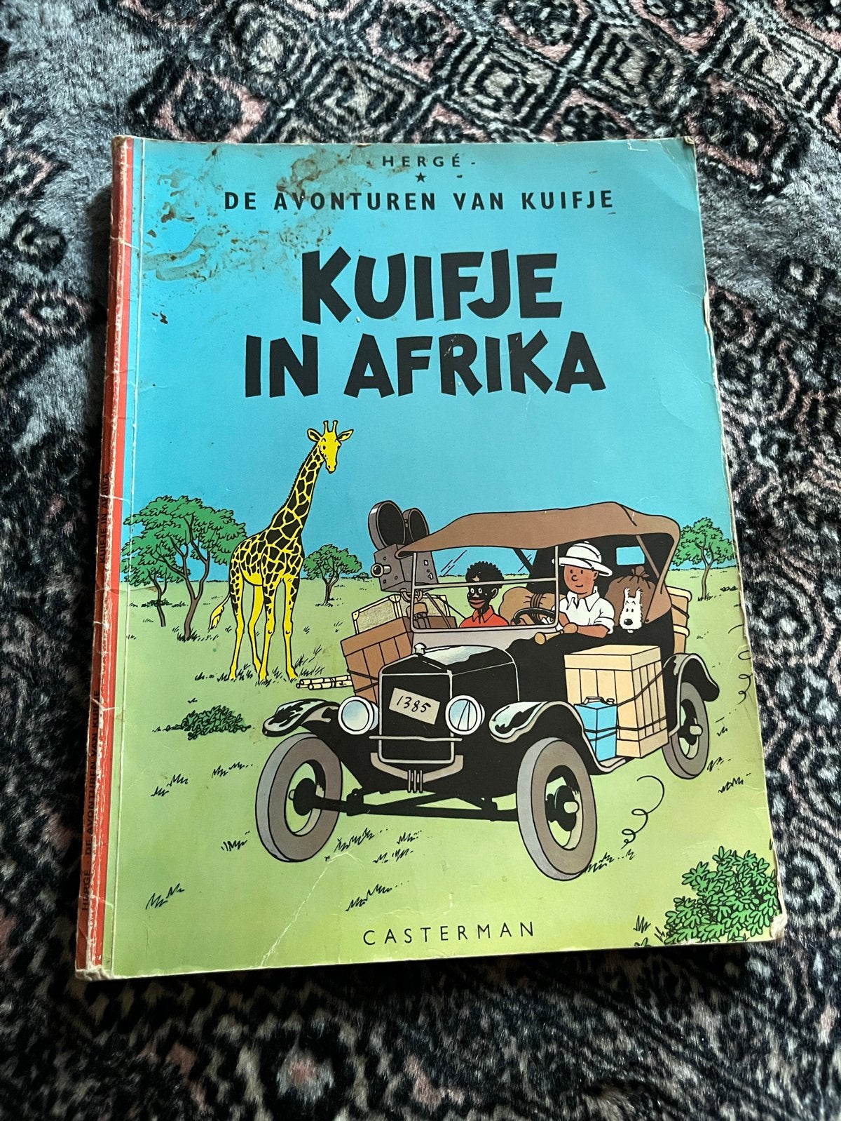 Kuifje in Afrika - De Avonturen van Kuifje, Eén stripboek, Ophalen, Gelezen