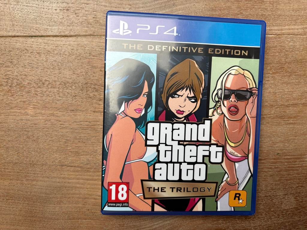 Gta trilogy ps4, Spelcomputers en Games, Games | Sony PlayStation 4, Avontuur en Actie, Vanaf 18 jaar, 1 speler, Ophalen of Verzenden