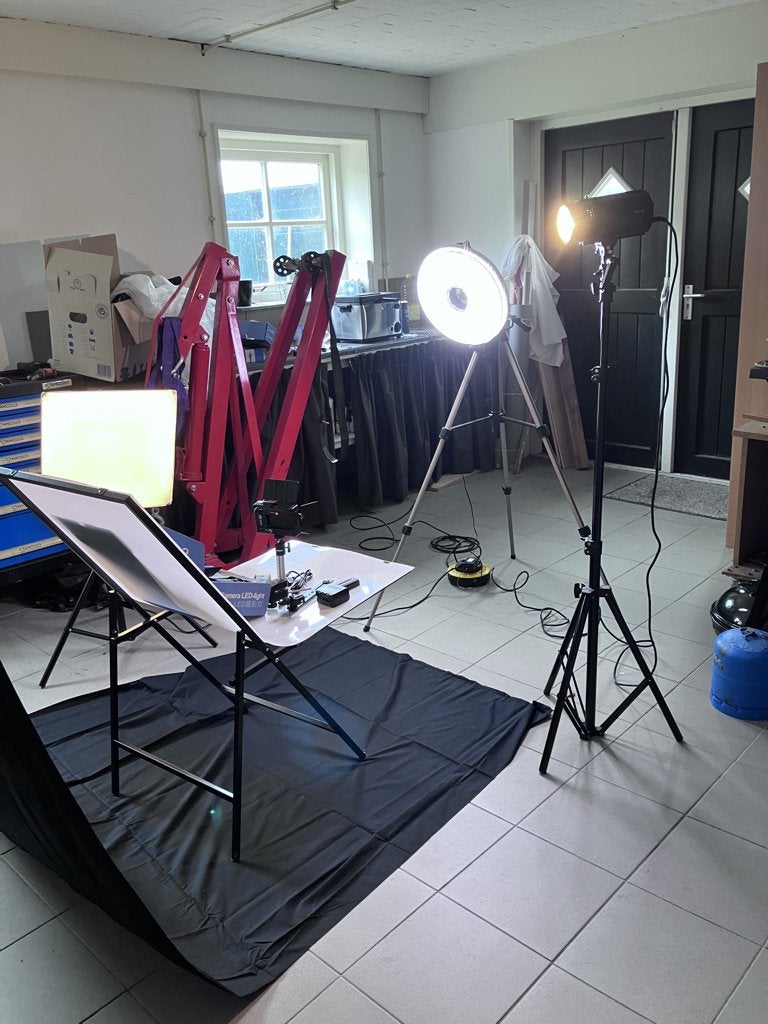 Flits / foto studio, Audio, Tv en Foto, Fotografie | Fotostudio en Toebehoren, Ophalen, Gebruikt, Complete fotostudio, Overige merken