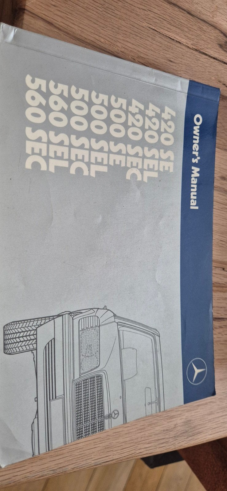 Handleiding voor Mercedes Benz 420 500 560, Auto diversen, Handleidingen en Instructieboekjes, Ophalen of Verzenden