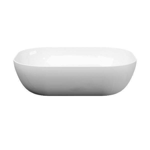 Bellanti Romeo opbouwwaskom 50x40 cm wit – nieuw, Ophalen, Nieuw, Steen, Wastafel