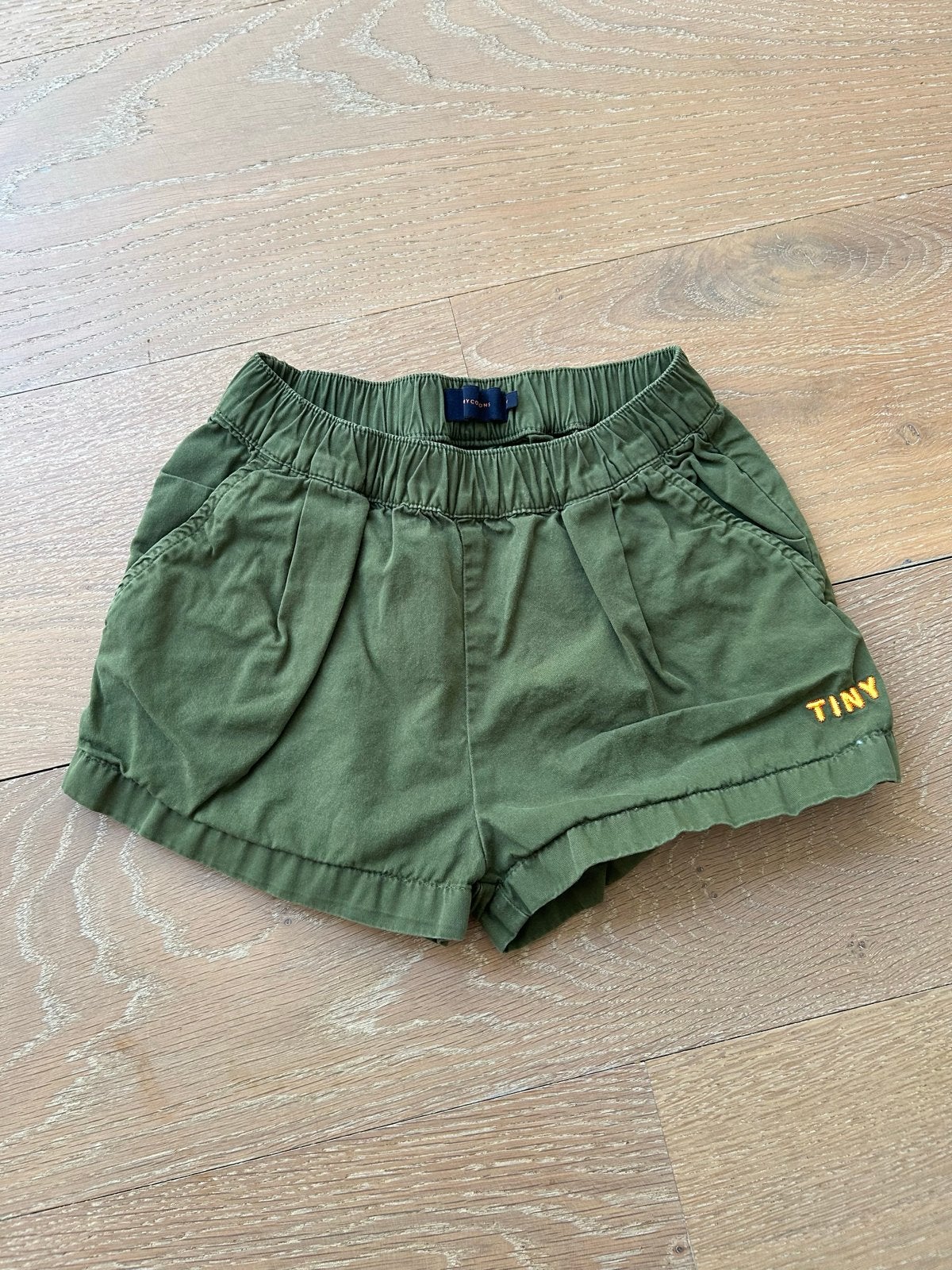 TinyCottons groene short korte broek, Ophalen of Verzenden, Gebruikt, Jongetje of Meisje