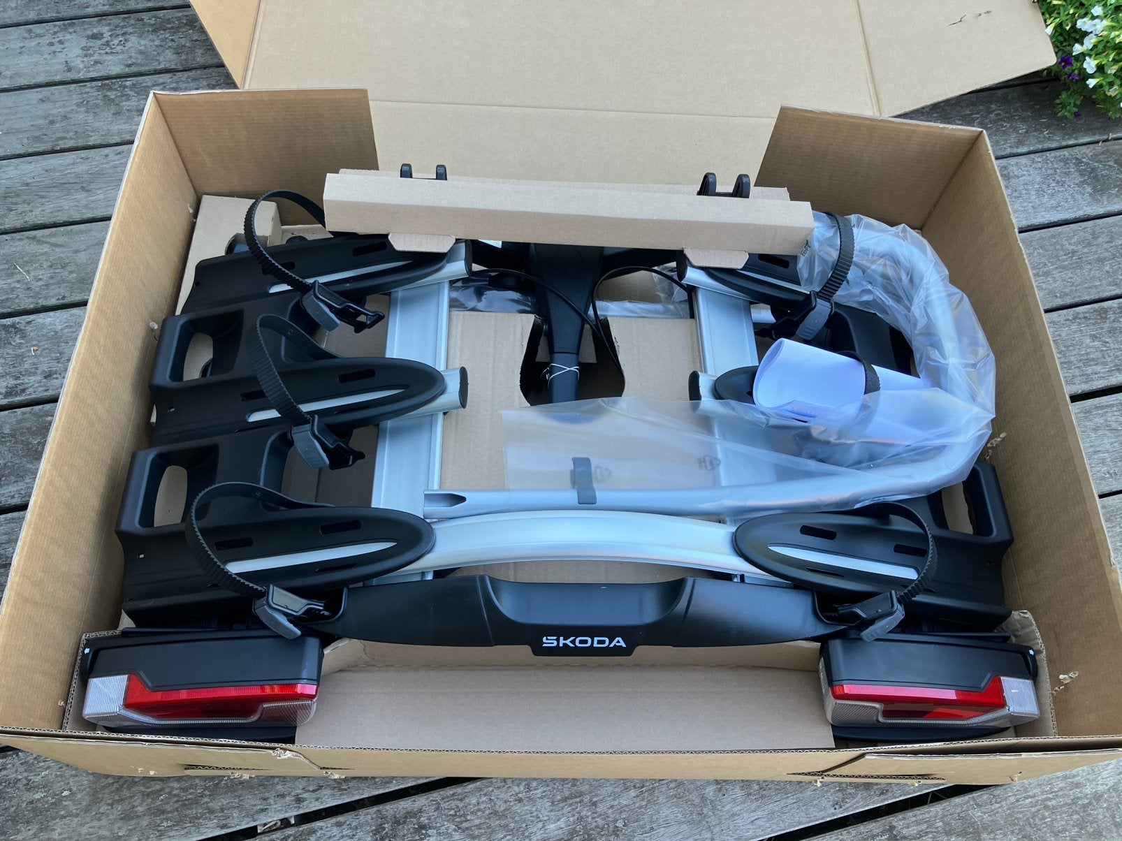 Thule fietsendragen 3 fietsen (nieuw!), Auto diversen, Fietsendragers, Ophalen, 3 fietsen of meer, Nieuw, Trekhaakdrager