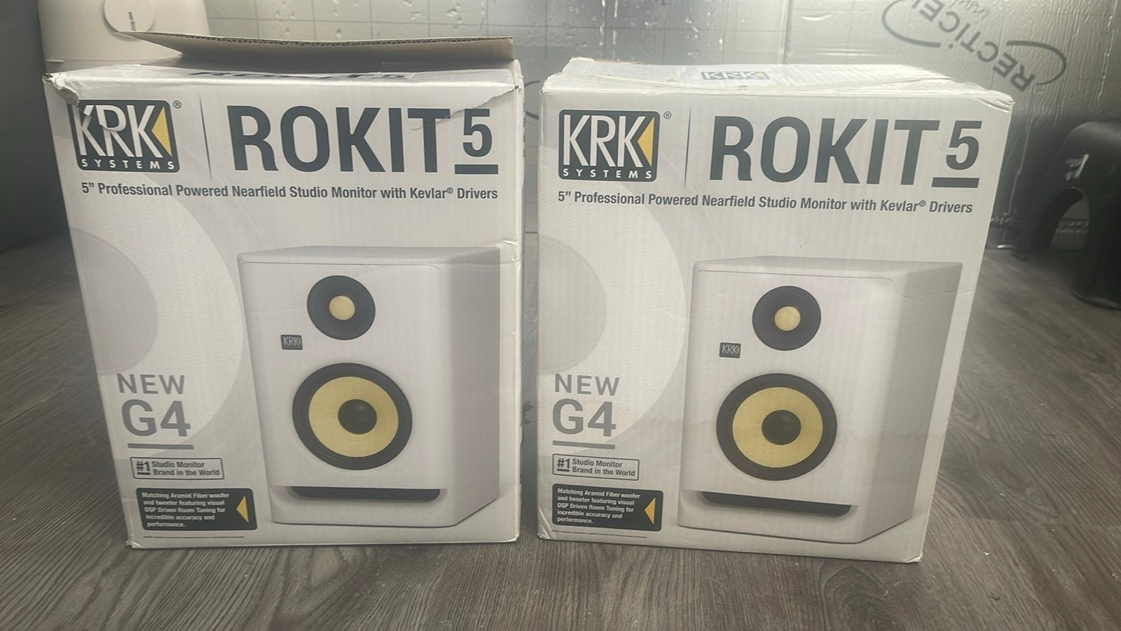 KRK Rokit 5 G4 Studio Monitor 2 stuks nieuw, Audio, Tv en Foto, Luidsprekers, Studiomonitor, Nieuw, Ophalen of Verzenden, KRK
