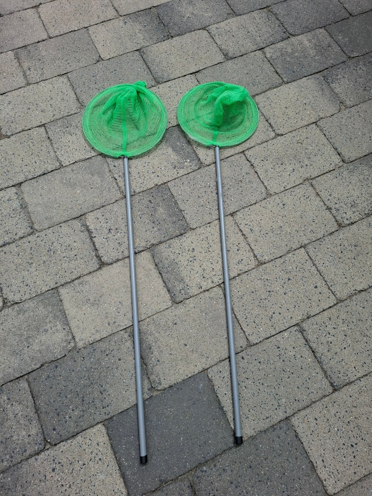 2x schepnet, Ophalen
