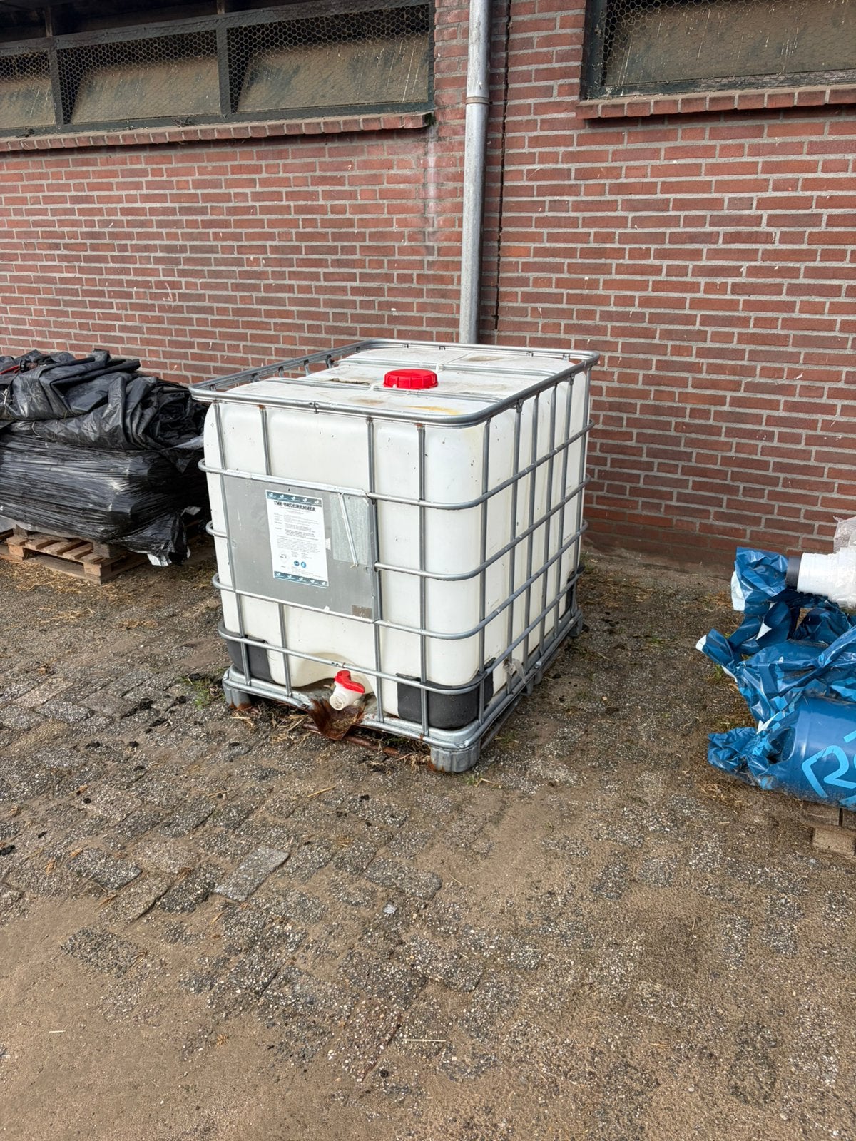 1 ibc, Ophalen, Ibc, 150 liter of meer, Ibc