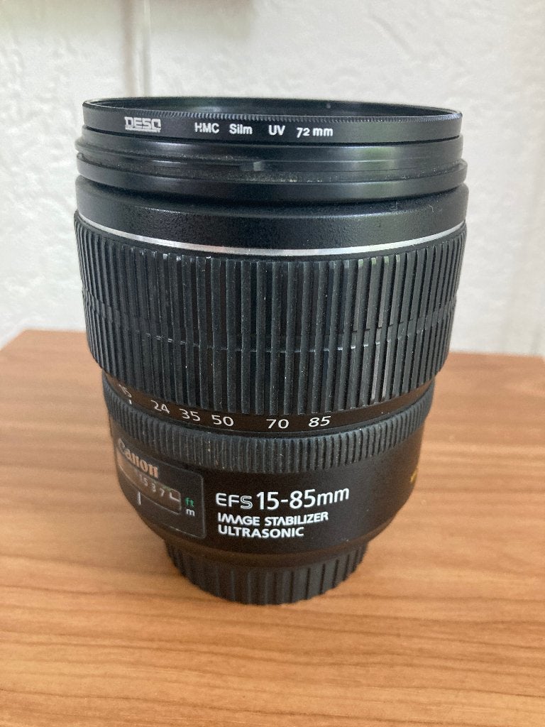 Canon EFS 15-85mm IS USM, Gebruikt, Canon, Ophalen of Verzenden, Canon EF-S
