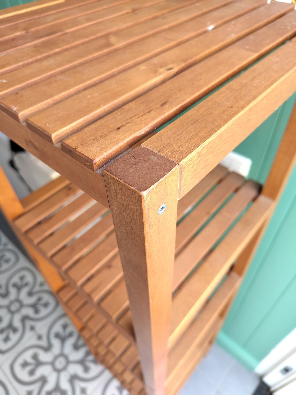 IKEA Molger houten open kast / stellingkast - 5 planken, Ophalen, Minder dan 50 cm, 100 tot 150 cm, Overige typen