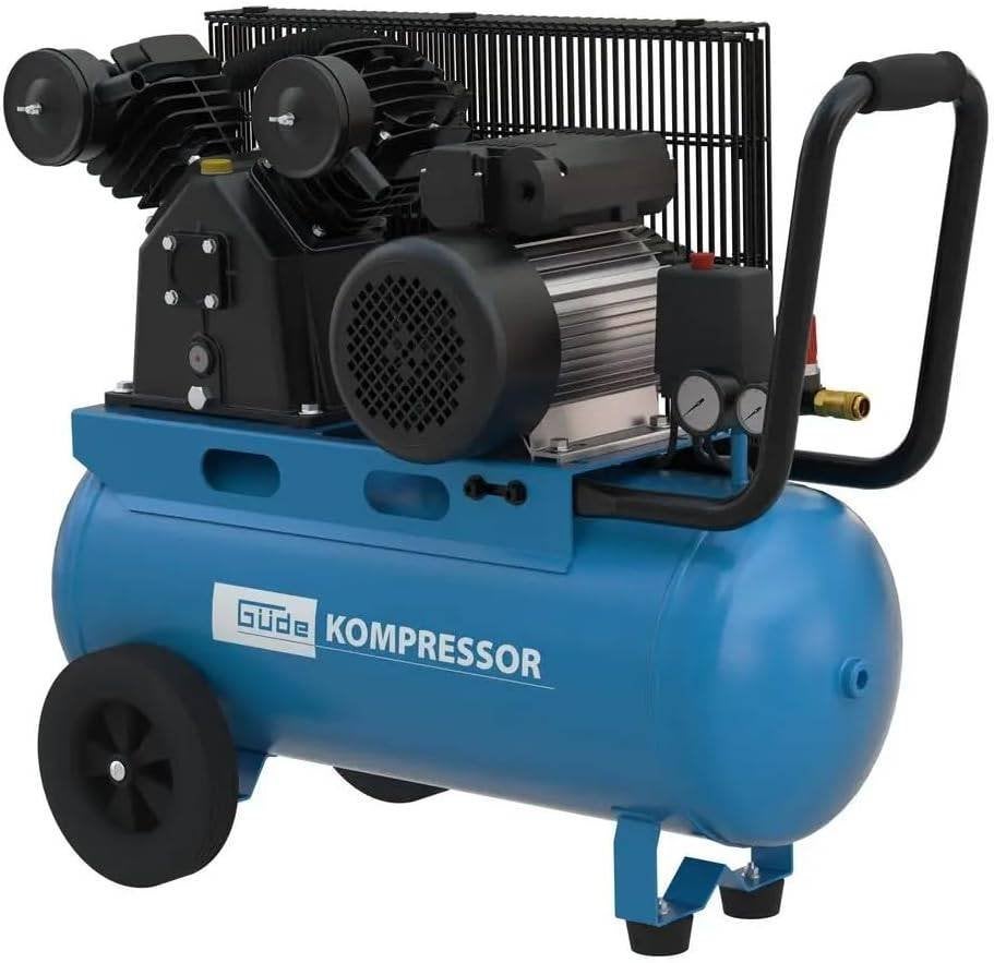 Gude 415/10/50 Stille 2 cilinder compressor oliegesmeerd!, Auto diversen, Ophalen, Nieuw