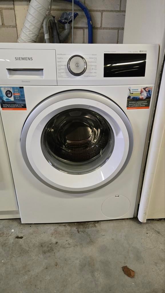 Wasmachine Siemens i sensoric, 6 tot 8 kg, Ophalen, 1200 tot 1600 toeren, 85 tot 90 cm