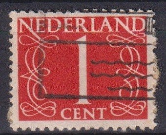 Nederland 1947 nr. 460 Cijfer GEST2, Verzenden, Gestempeld, Overige thema's