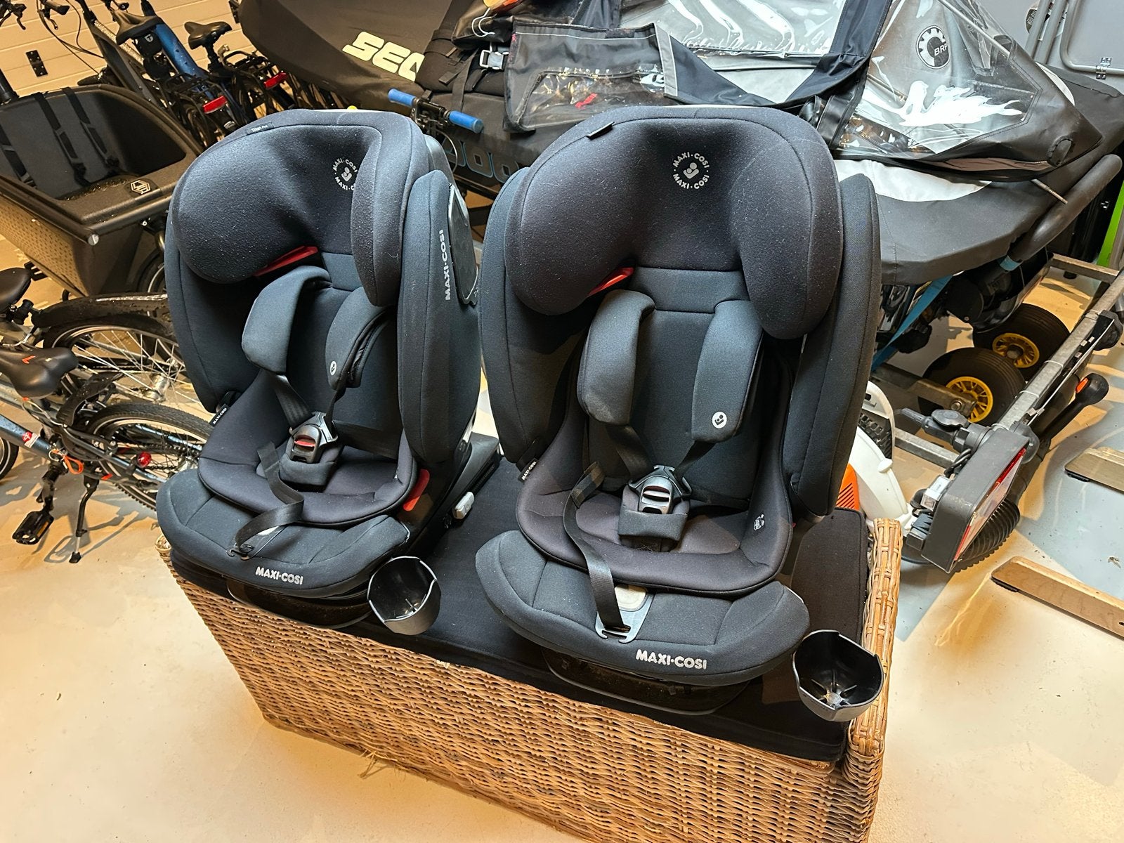 Maxi-Cosi Titan Pro autostoel - Zwart, Kinderen en Baby's, Ophalen, Autogordel of Isofix, Gebruikt, Zijbescherming