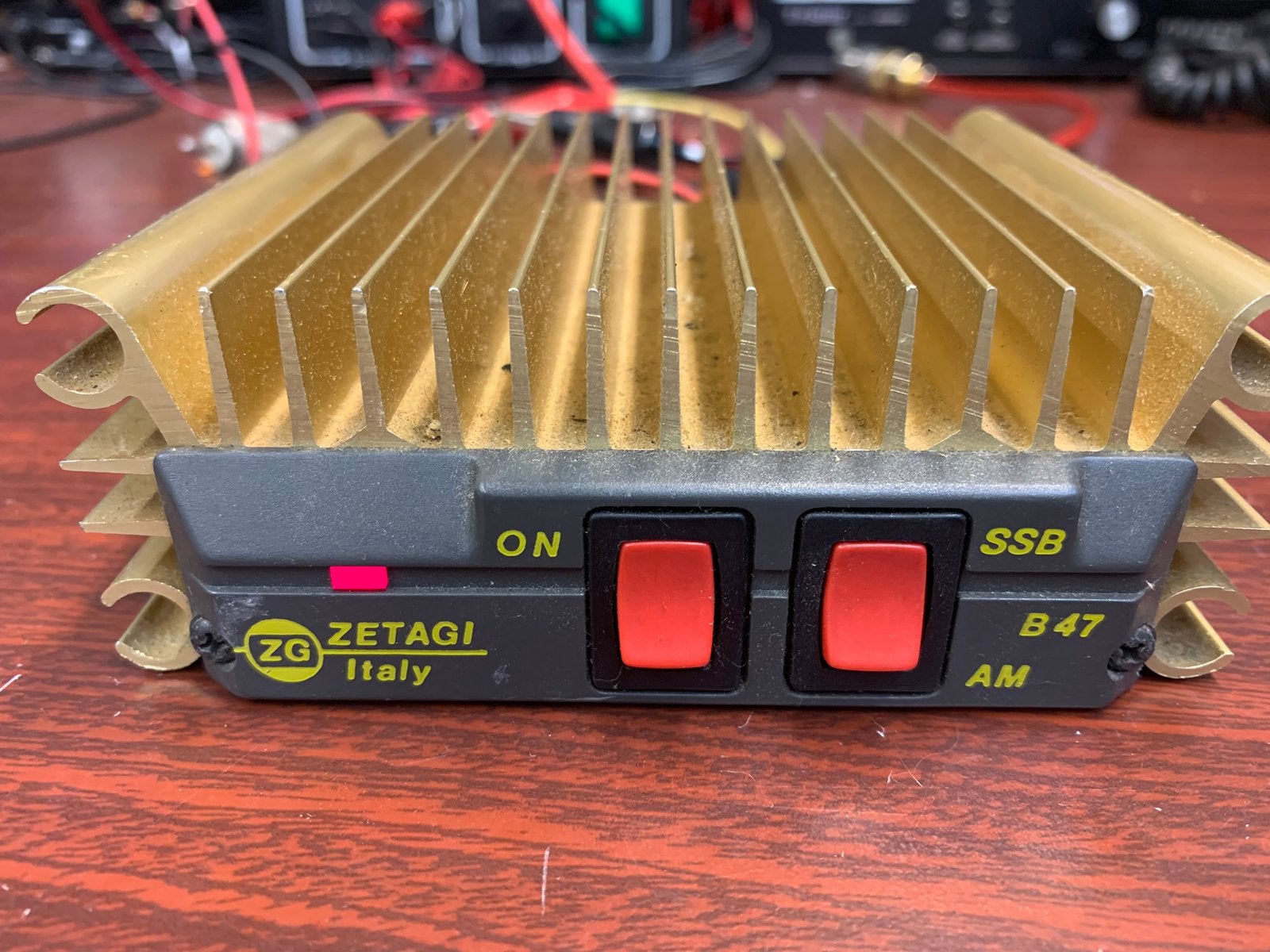 Zetagi B47 AM-FM-SSB versterker, Ophalen of Verzenden, Gebruikt