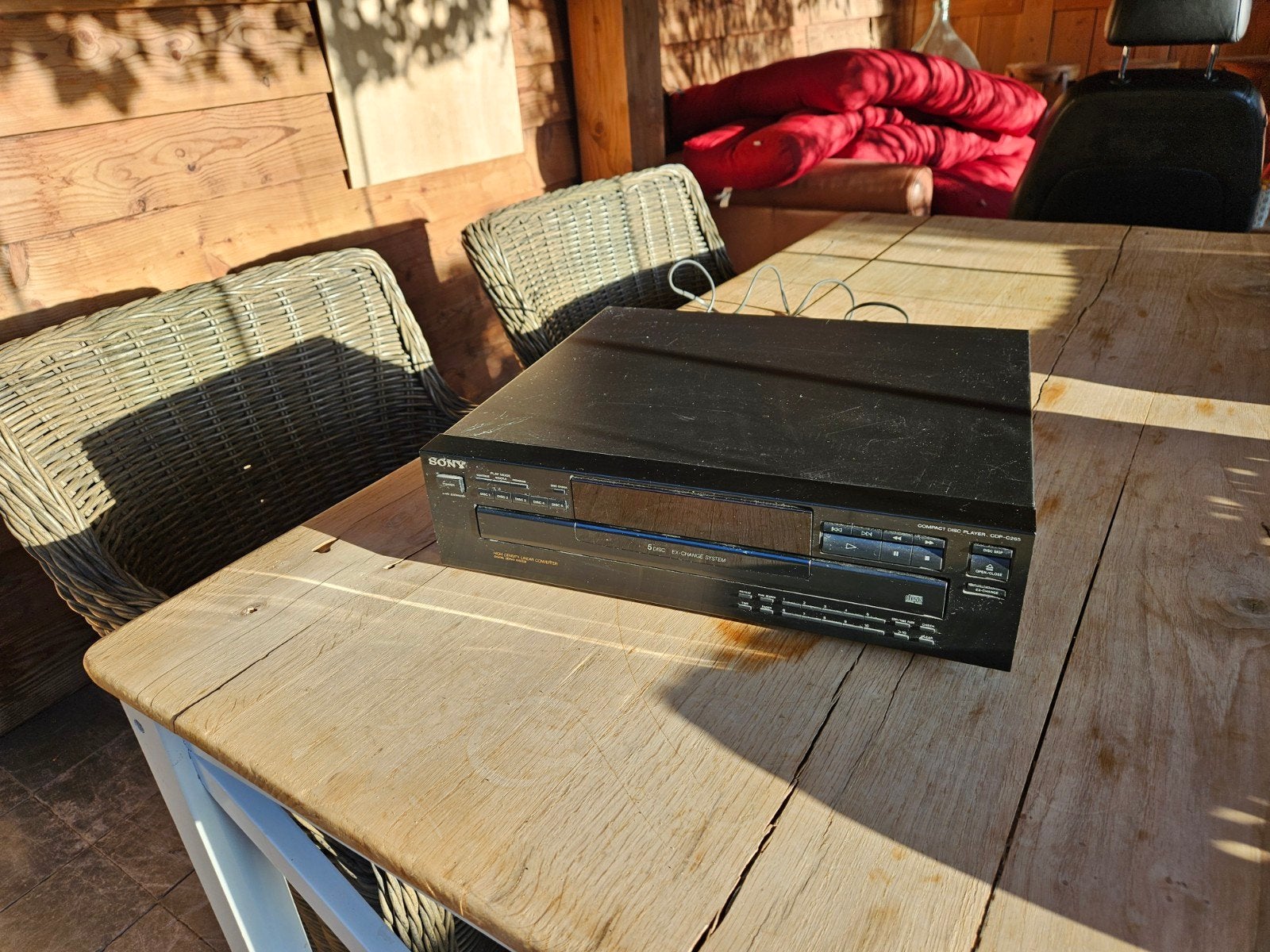 Sony CDP-C265 Compact Disc Player - 5-disc wisselaar, Ophalen of Verzenden, Gebruikt, Sony, Wisselaar