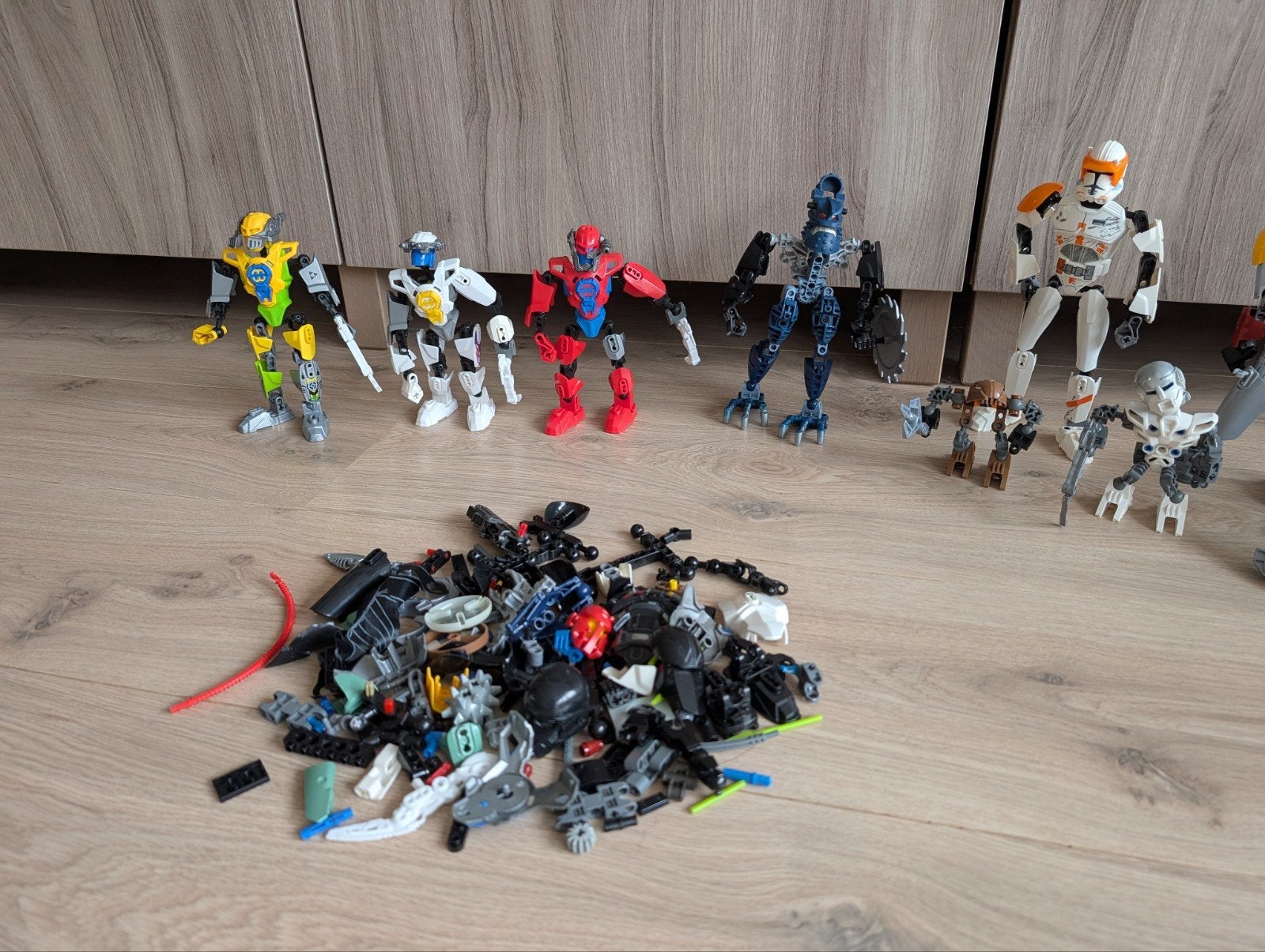 LEGO Bionicle figuren, Ophalen of Verzenden, Gebruikt, Overige merken