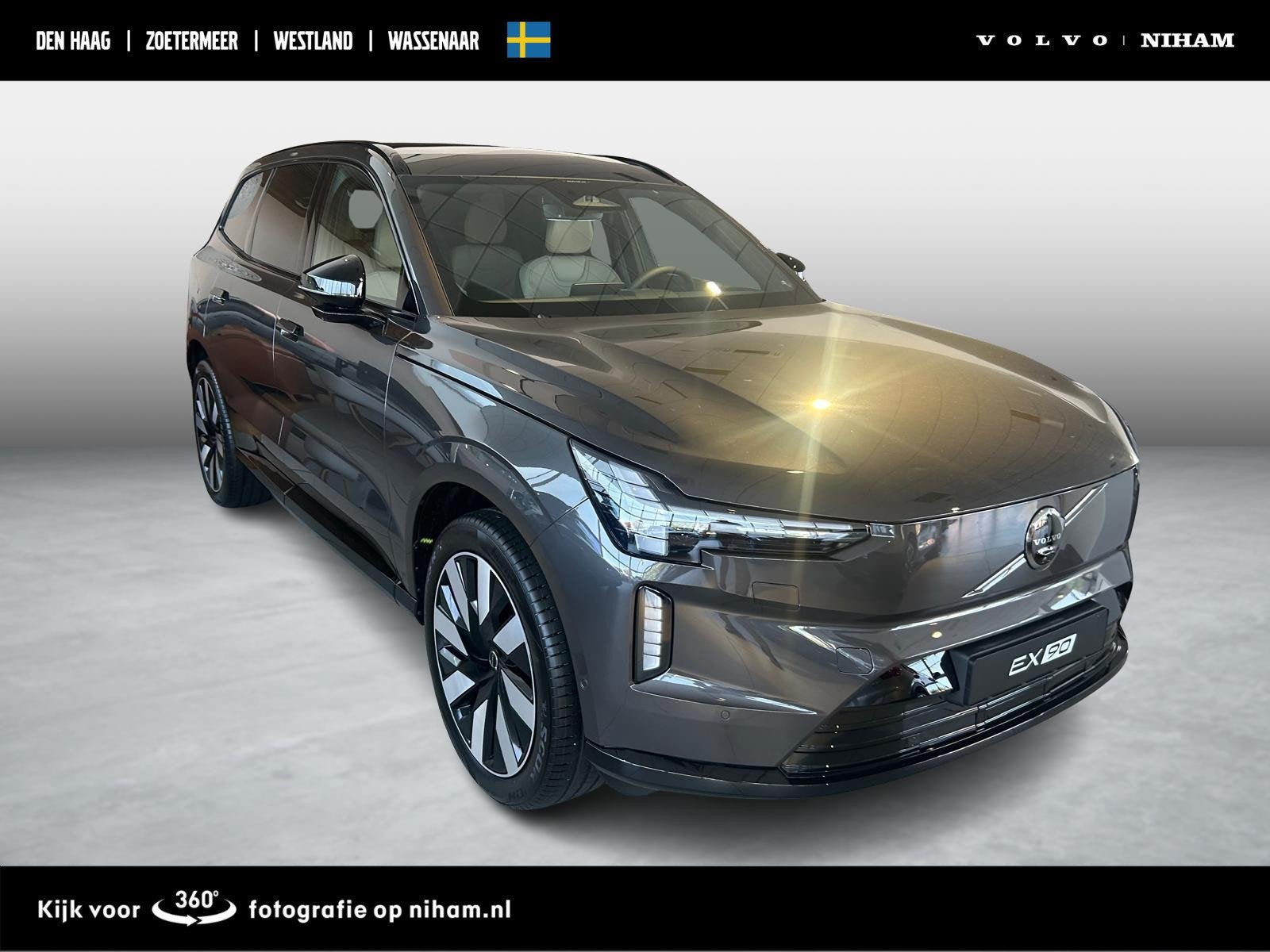 Volvo EX90 SINGLE MOTOR PLUS 7P. 92 kWh *800V!* -PANO.DAK|BO, Auto's, Automaat, 12 maanden, Achterwielaandrijving, 7 stoelen