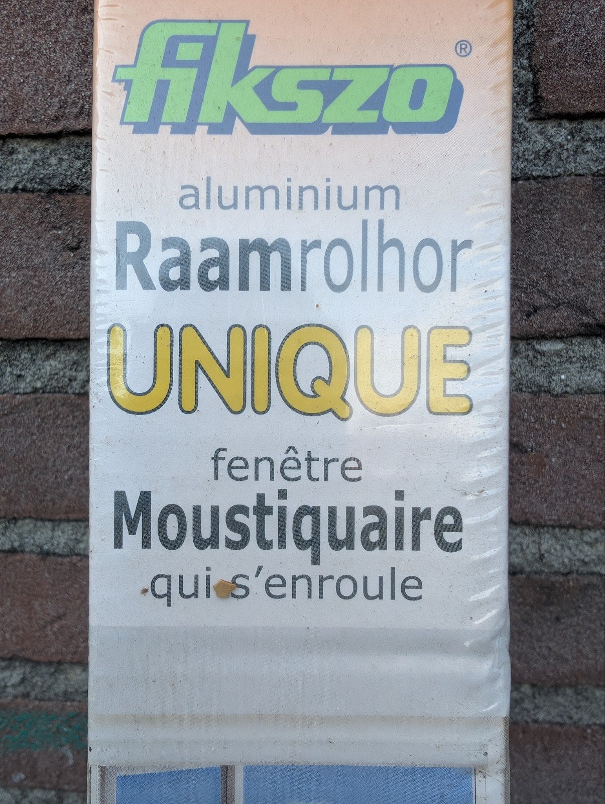 Fikszo Raamrolhor Unique Wit 58x150cm Nieuw, Doe-het-zelf en Verbouw, Ophalen, Minder dan 80 cm, Hordeur, Minder dan 200 cm