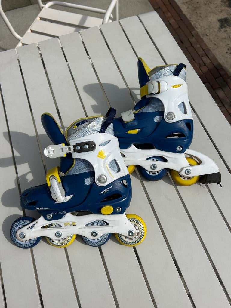 Nijdam verstelbare inlineskates skeelers maat 30-33, Ophalen, Verstelbaar, Gebruikt, Kinderen