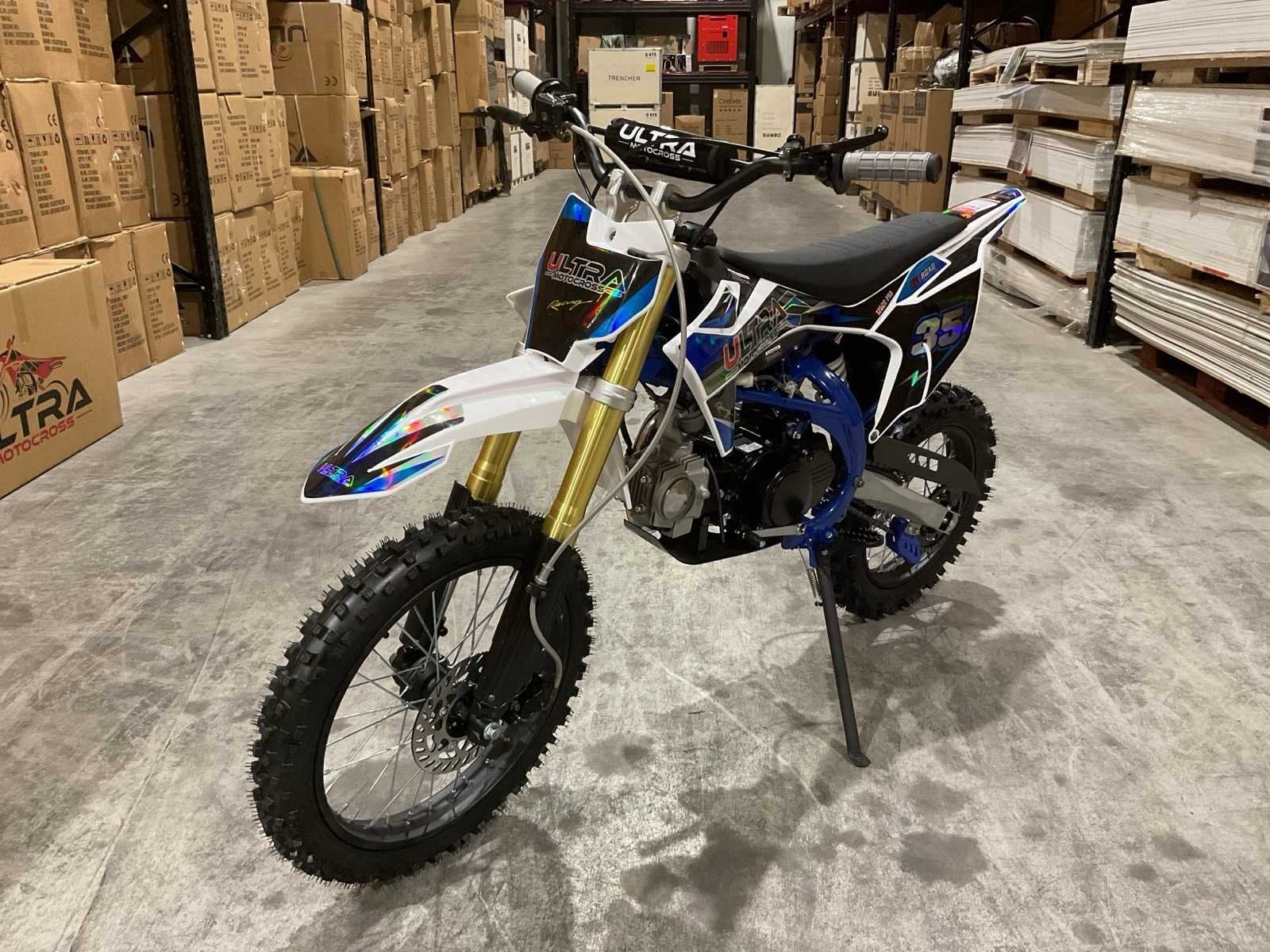 Ultra Motocross DB003 26DE 125cc Blauw Motorfiets, Motoren, Bedrijf, Overig, Ultra Motocross