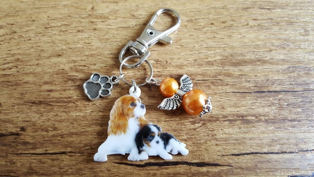 🐶 Hanger Cavalier king charles spaniël beschermengeltje, Verzenden, Nieuw, Hanger