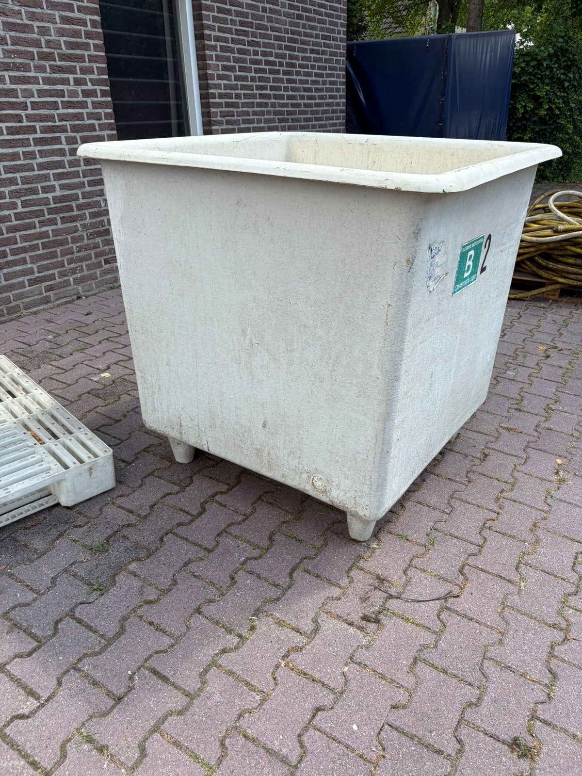 Polyester bak, Ophalen, Zo goed als nieuw