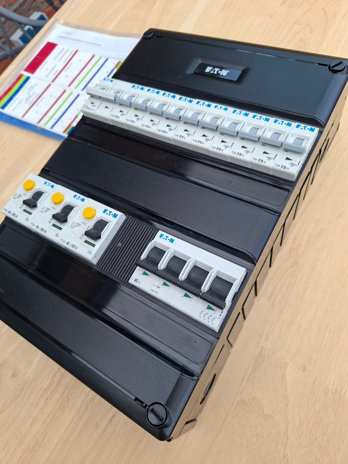 Eaton groepenkast 10 groepen met kookgroep, Doe-het-zelf en Verbouw, Elektra en Kabels, Verzenden