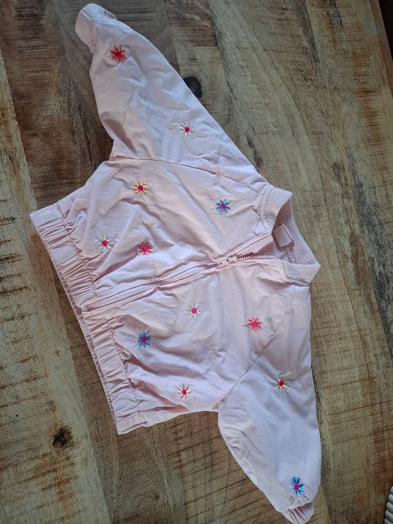Baby jas Hema 68, Ophalen, Zo goed als nieuw, Meisje, Jasje