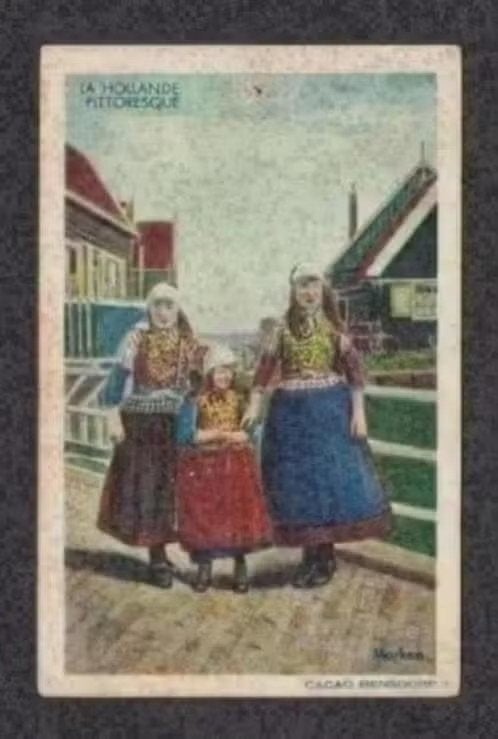 Marken La Hollande Pittoresque Reclame Cacao Bensdorp., Ophalen of Verzenden, Voor 1920, Ongelopen, Noord-Holland