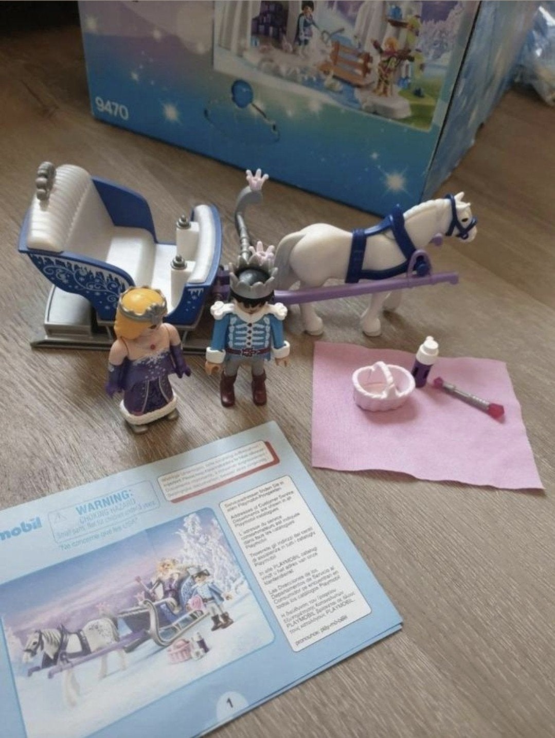magic koets 9474 incl doos, Kinderen en Baby's, Speelgoed | Playmobil, Ophalen, Complete set, Voertuig, Zo goed als nieuw
