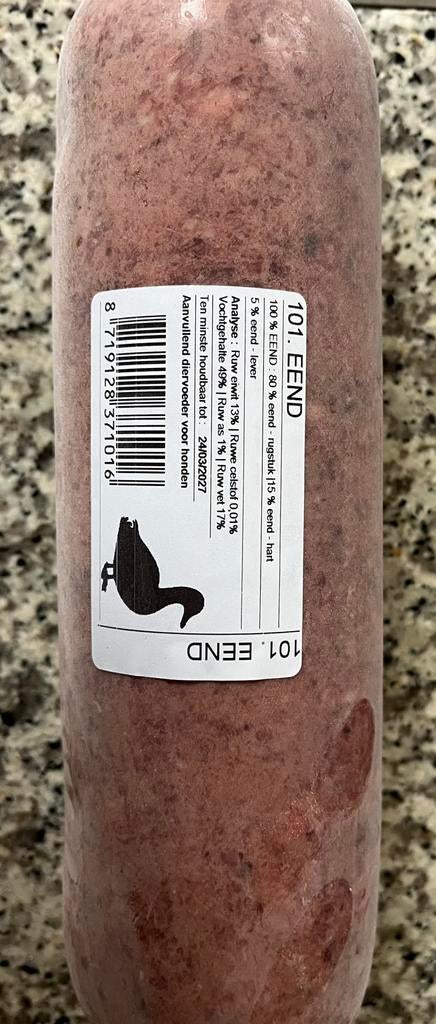 KKV Dogmeat 13x 1kg eend, Dieren en Toebehoren, Ophalen, Hond