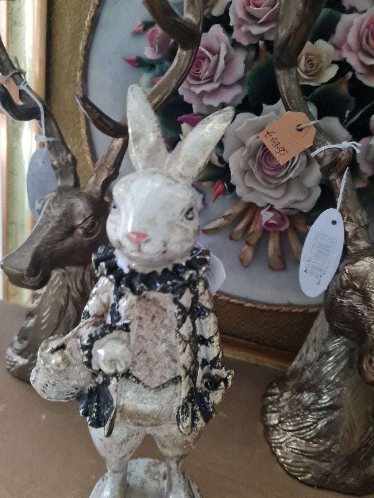 Nieuw barok beeldje konijn Clayre & Eef, Verzamelen, Ophalen of Verzenden, Nieuw, Dier