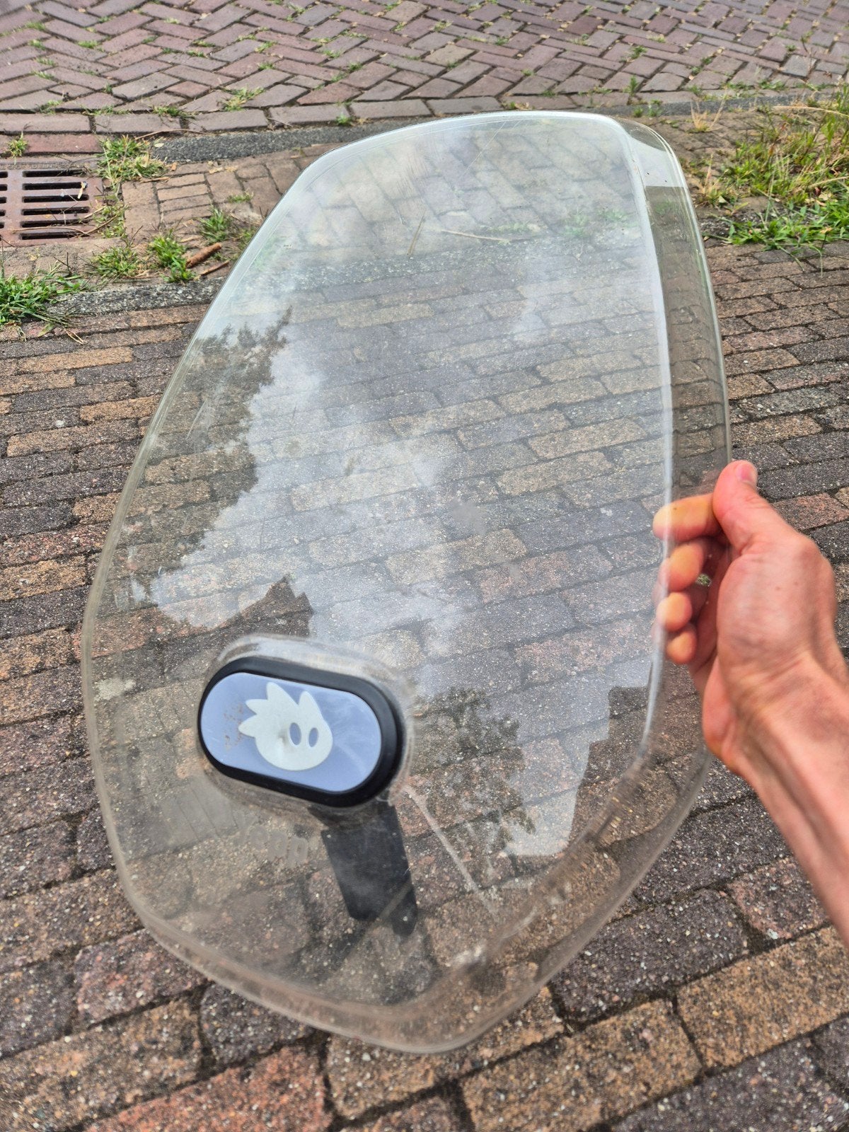Yepp fietswindscherm voor kinderzitje, Ophalen, Gebruikt, Yepp