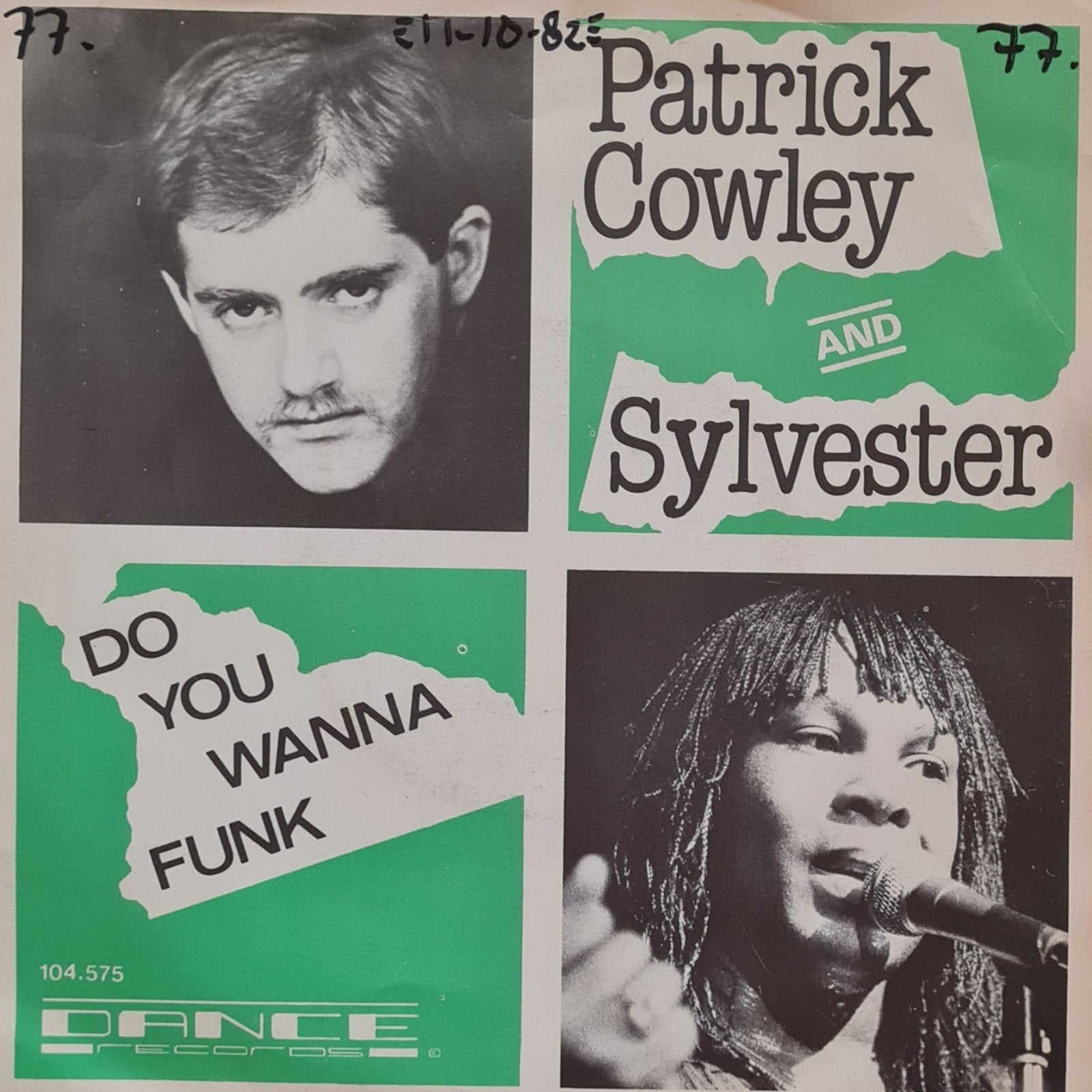 PATRICK COWLEY & SYLVESTER - DO YOU WANNA FUNK, Cd's en Dvd's, Ophalen of Verzenden, Gebruikt