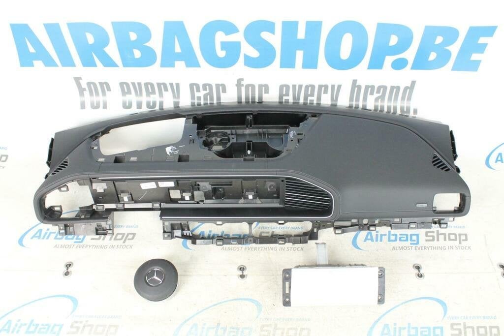 Airbag set Dashboard HUD grijs stiksel Mercedes GLE W167, Auto-onderdelen, Gebruikt, Ophalen of Verzenden