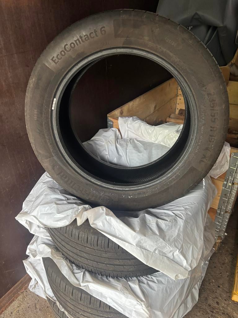 Continental 235/55 R19 EcoContact zomerbanden, Gebruikt, 235 mm, Band(en), Zomerbanden