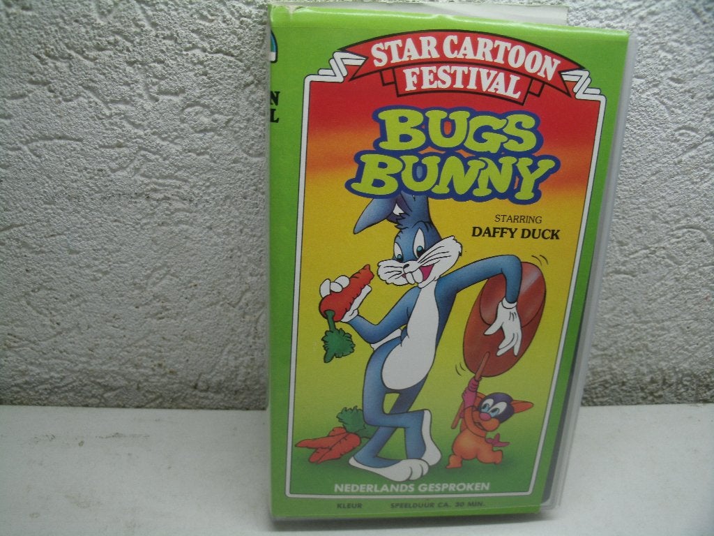 vhs 61a bugs bunny  daffy duck, Alle leeftijden, Ophalen of Verzenden, Zo goed als nieuw
