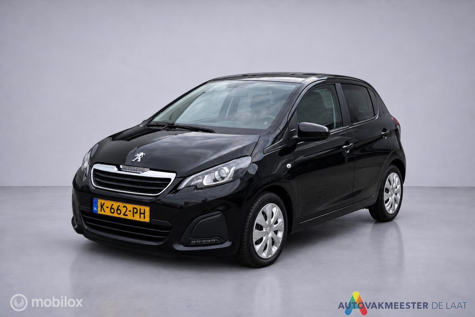 Peugeot 108 1.0 e-VTi Active Apple carplay + camera, Auto's, Stof, Gebruikt, Euro 6, 4 stoelen