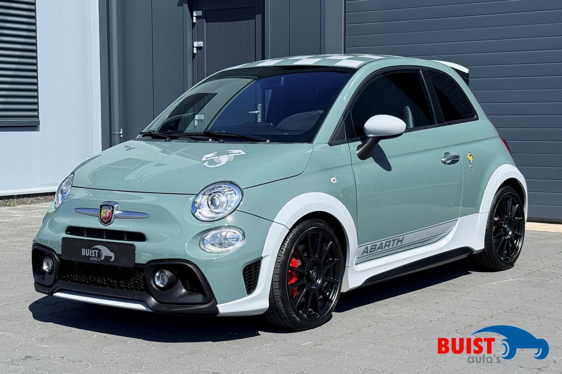 Fiat 500 1.4 T-Jet Abarth 695 Competizione 70th Anniversary, Auto's, Voorwielaandrijving, 15 km/l, Gebruikt, 4 cilinders