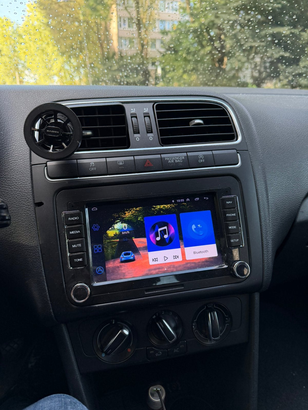 Te koop vw polo golf rns radio Navi bleuthood werkt goed, Ophalen of Verzenden, Gebruikt