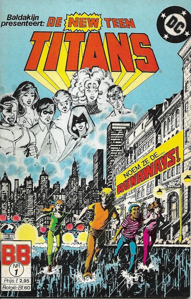 De New Teen Titans nr. 1 - Baldakijn Presenteert, Boeken, Eén comic, Ophalen of Verzenden, Gelezen, Amerika