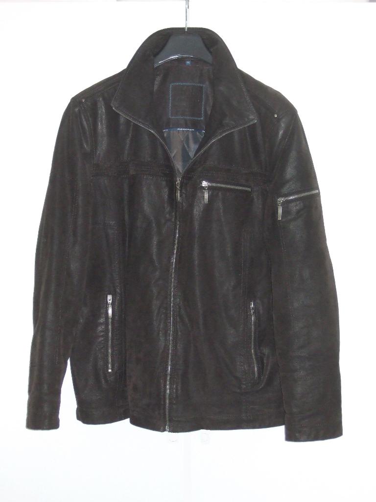 jack / jas leer zwart leren jas Human Nature 3XL, Ophalen of Verzenden, Gedragen, Overige maten, Zwart