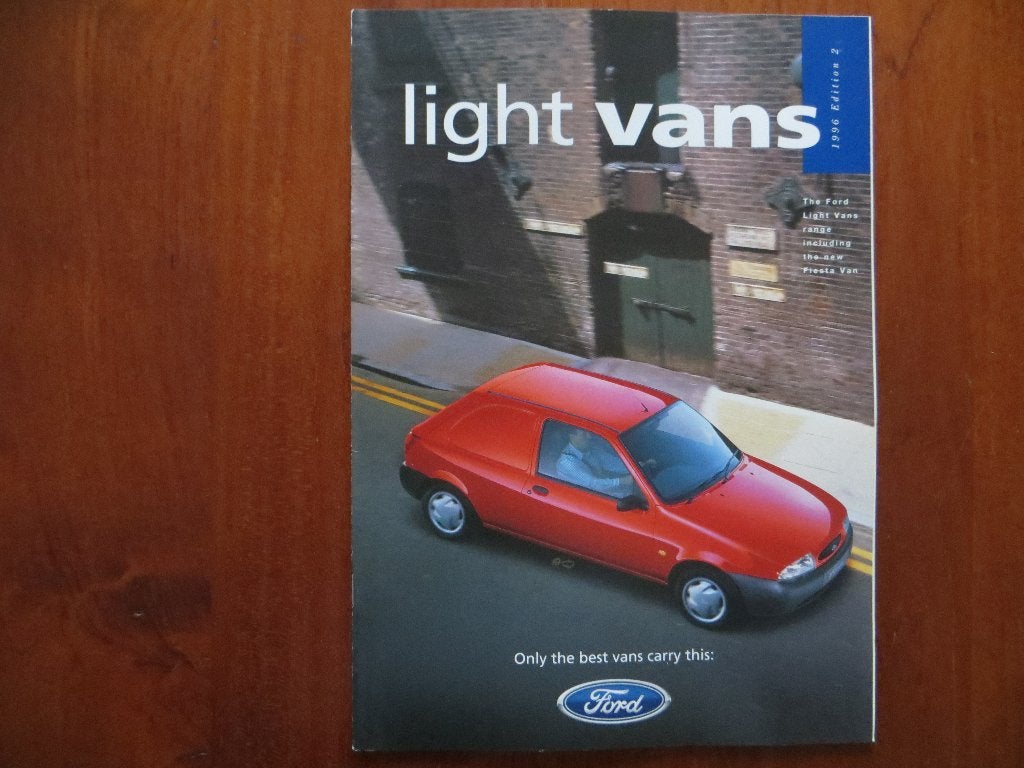 Ford Light Vans (1996) Fiesta Van, Courier, Escort Van, Ophalen of Verzenden, Nieuw, Ford
