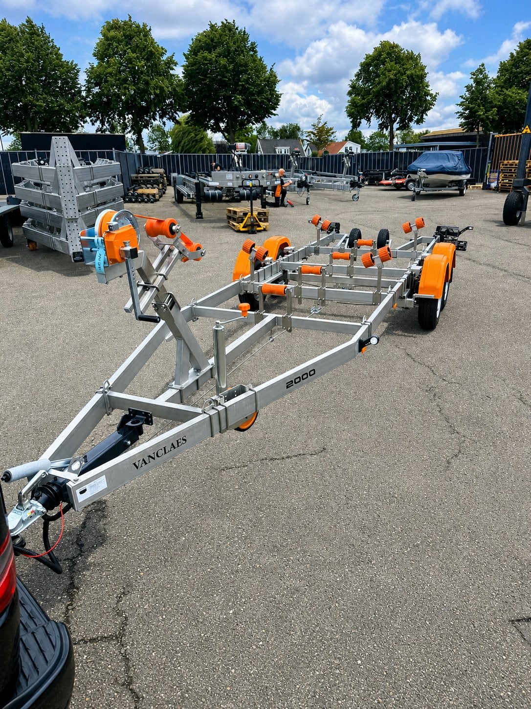Vanclaes 2000 LED/RVS/VERING actie van €5950,- voor €5355,-!, Ophalen, Nieuw, Minder dan 6 meter, Geremd