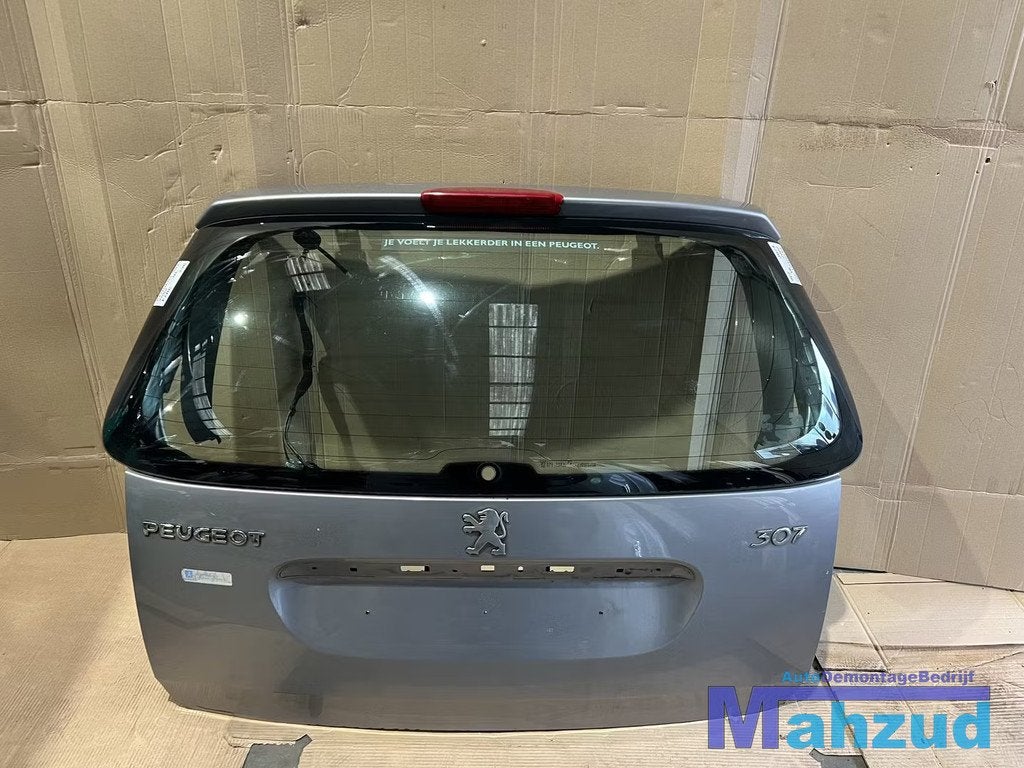 PEUGEOT 307 SW Grijs EZRC Achterklep 2002-2009, Auto-onderdelen, Carrosserie en Plaatwerk, Deur, Peugeot, Achter, Gebruikt, Ophalen of Verzenden