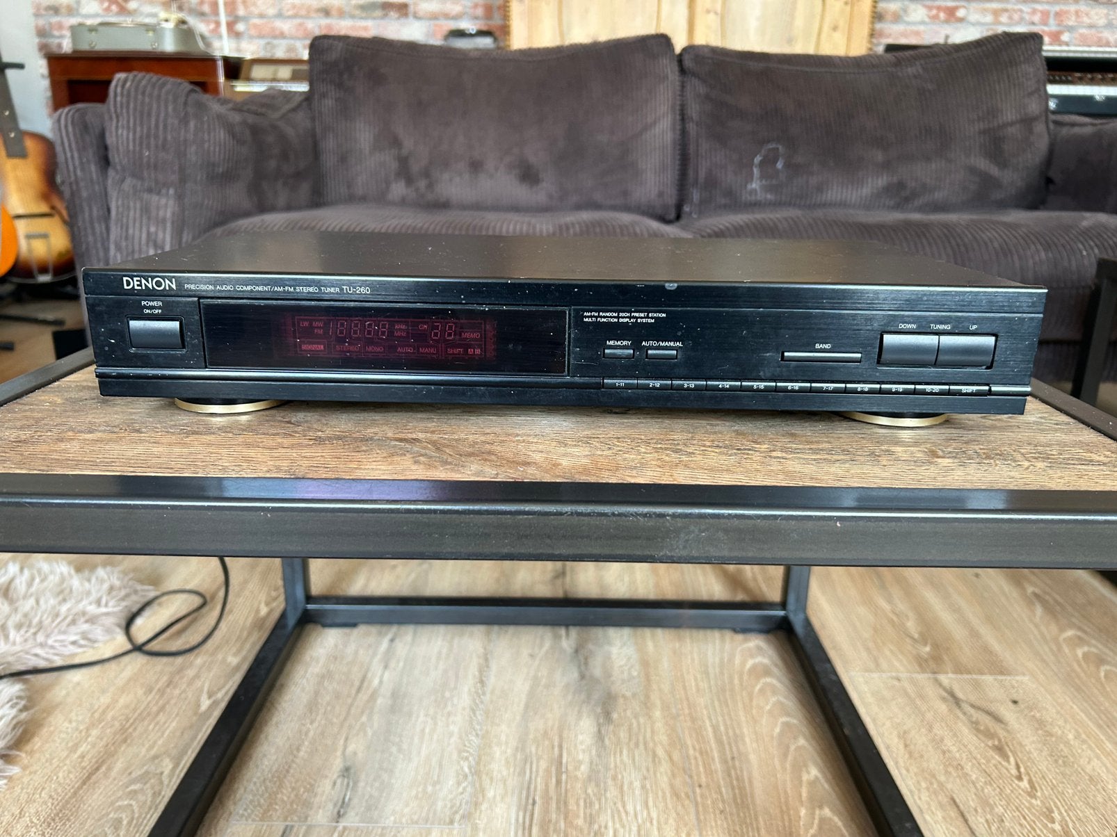 Denon tu 260 tuner, Audio, Tv en Foto, Tuners, Ophalen of Verzenden, Zo goed als nieuw